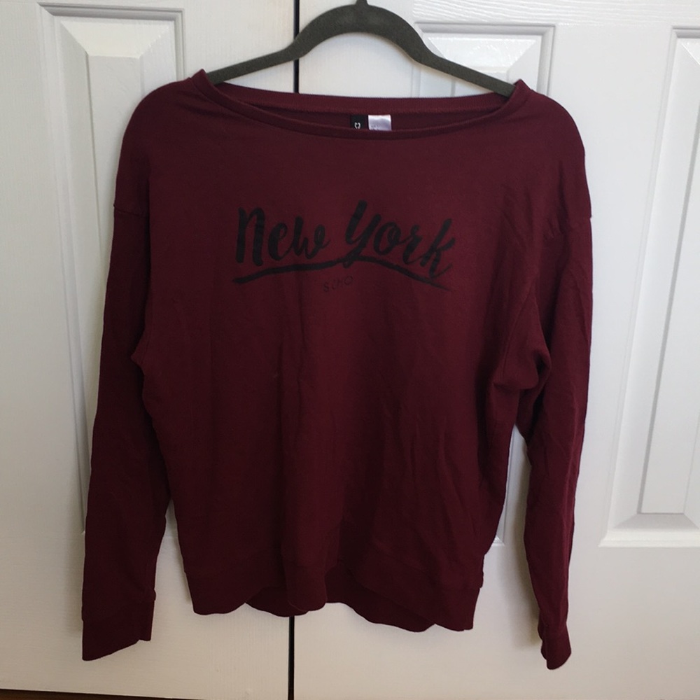 Long sleeve shirt/sweatshirt